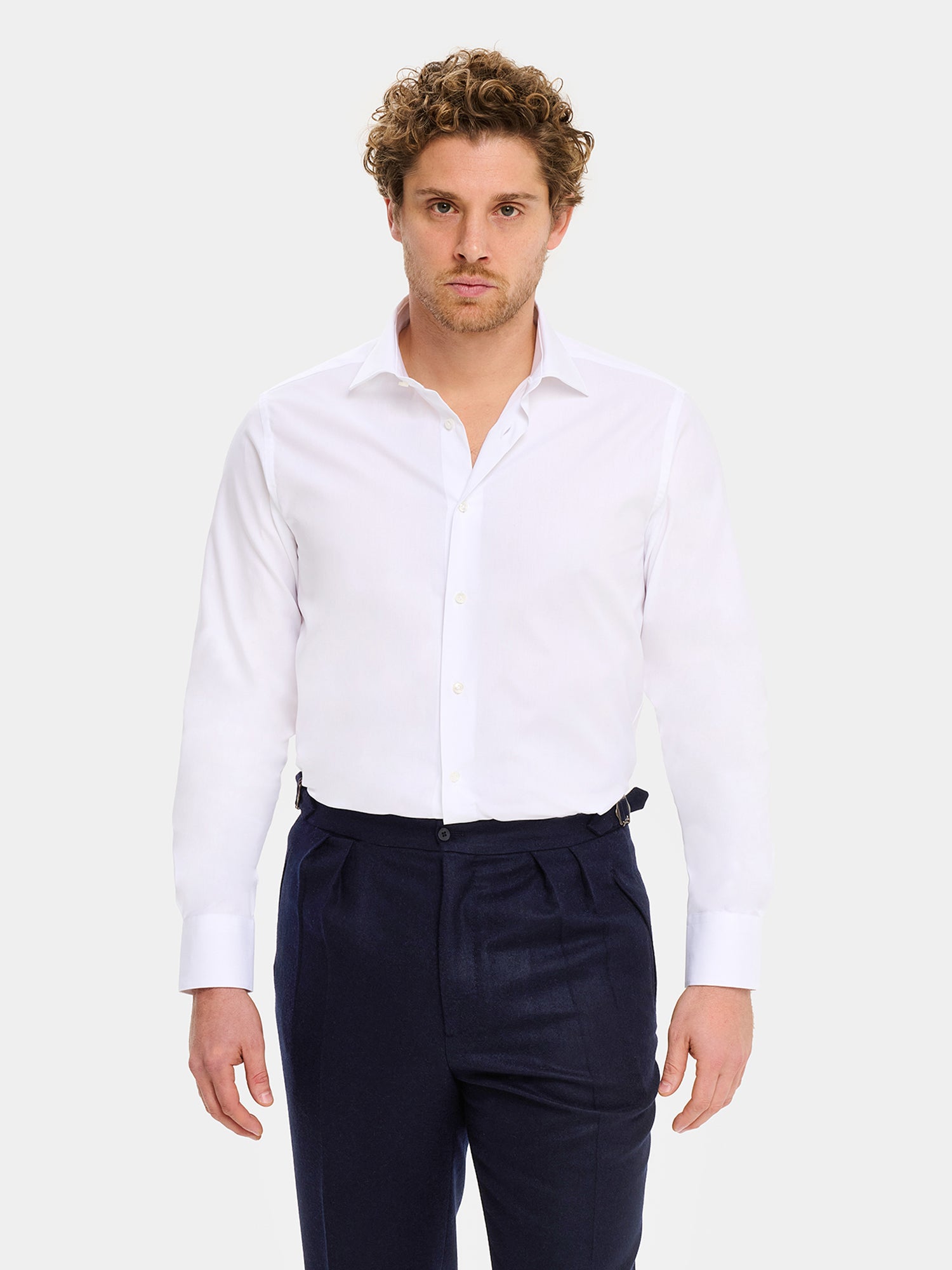 Cotton Shirt - Oxford White