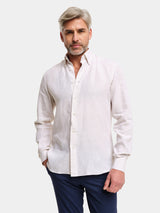 Camicia 100% Lino - Beige Chiaro