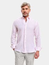 Camicia 100% Lino - Rosa