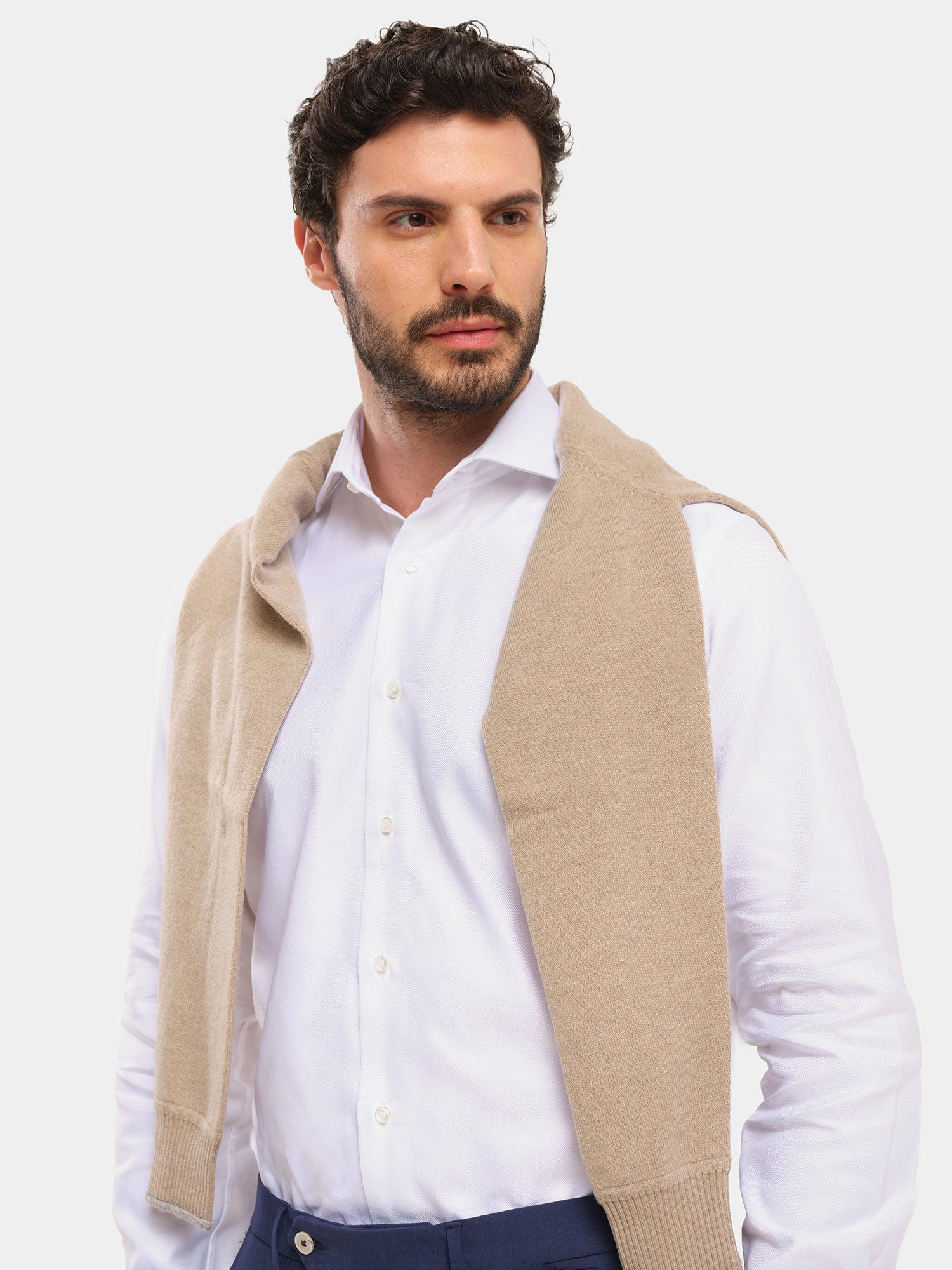 Camicia in Cotone - Royal Oxford Bianco