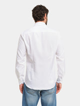 Camicia in cotone biologico - Oxford Bianco