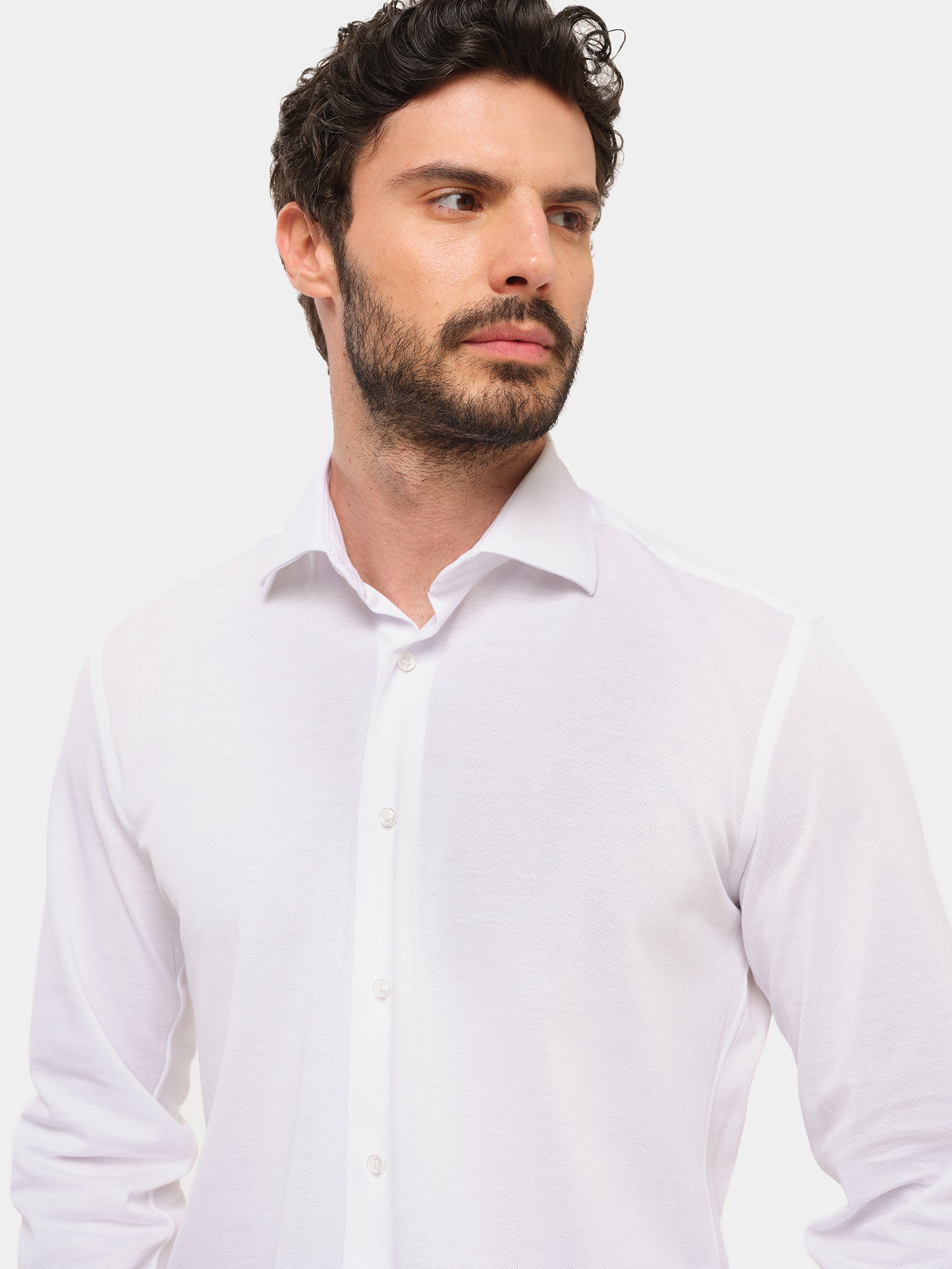 Cotton shirt - White Jersey