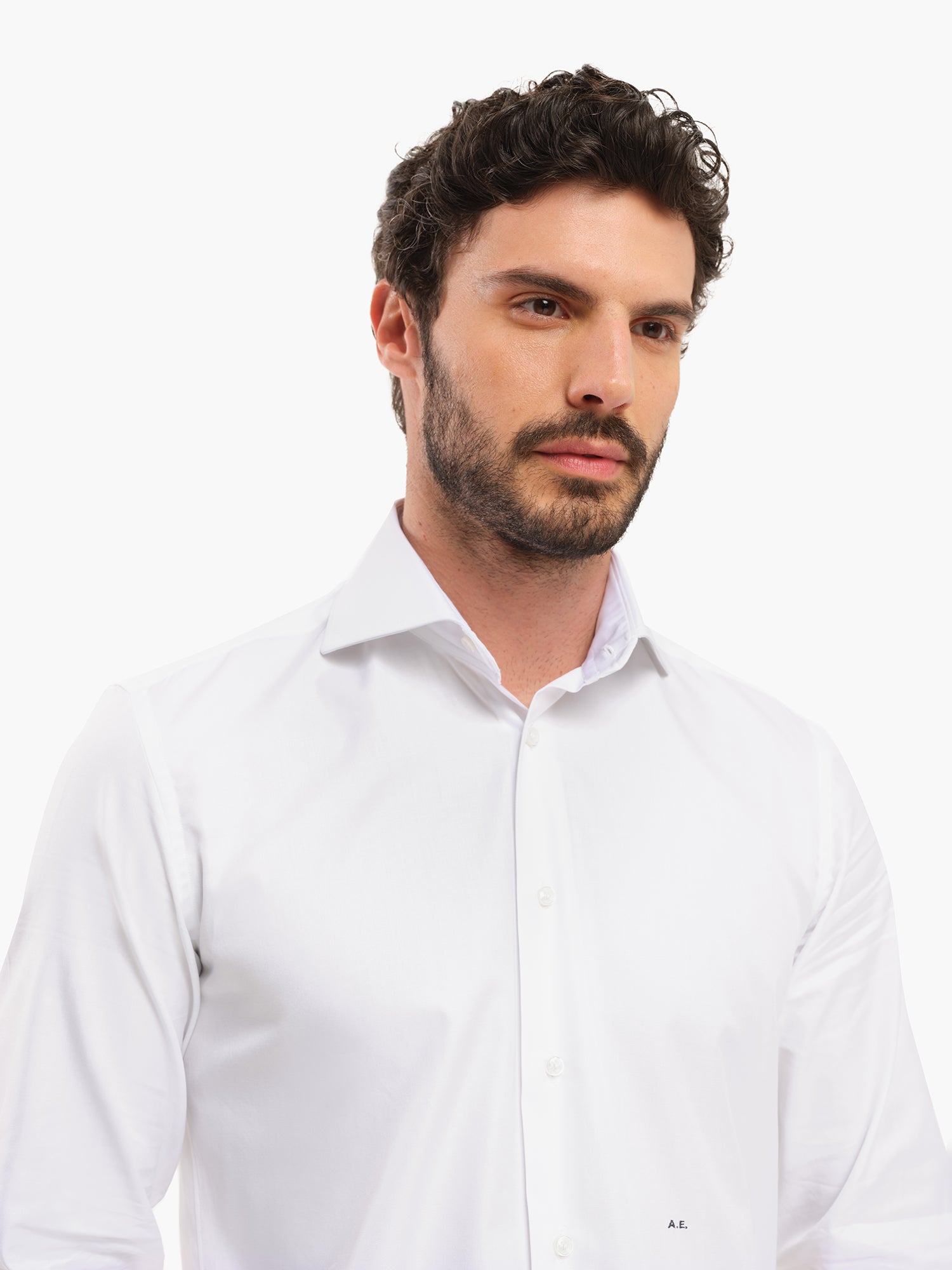 Camicia in cotone biologico - Twill Bianco