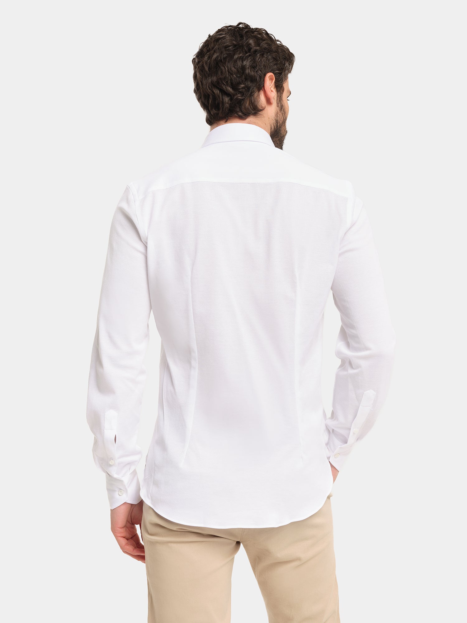 Cotton shirt - White Jersey