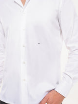 Camicia in cotone biologico - Twill Bianco