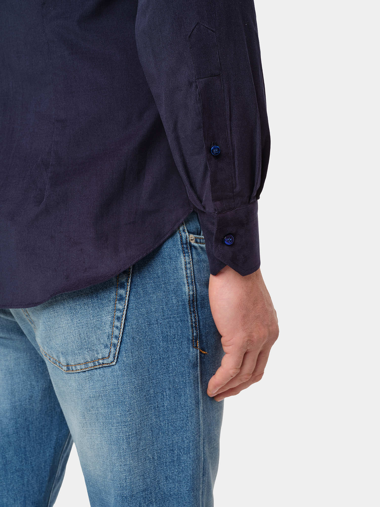 Corduroy Shirt - Blue