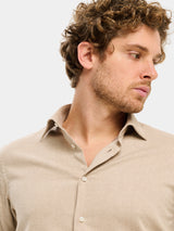 Camicia in flanella - Beige