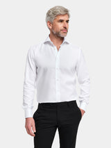 Camicia in Cotone No Iron - Oxford Bianco